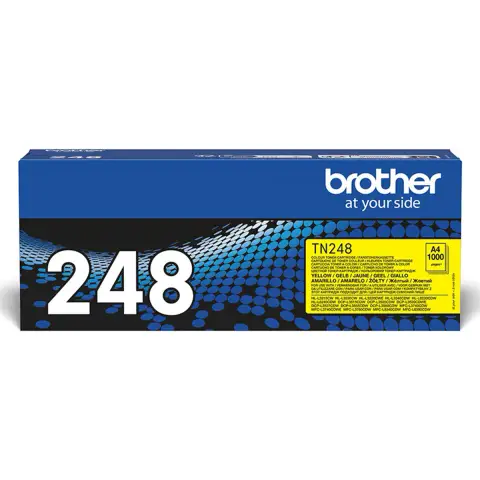 Brother TN248Y - Toner żółty do Brother DCP-L3515, DCP-L3520, DCP-L3527, DCP-L3555, DCP-L3560, HL-L8230, HL-L8240 ...